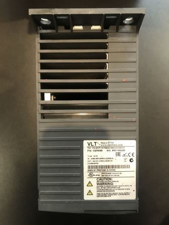 Rozległe uszkodzenia falownika Danfoss